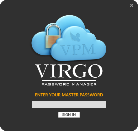 Virgo Password Manager